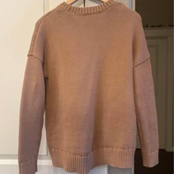 Women’s‎ Banana Republic Brown Thick Chunky Knit Sweater-Size Medium - Picture 8 of 8